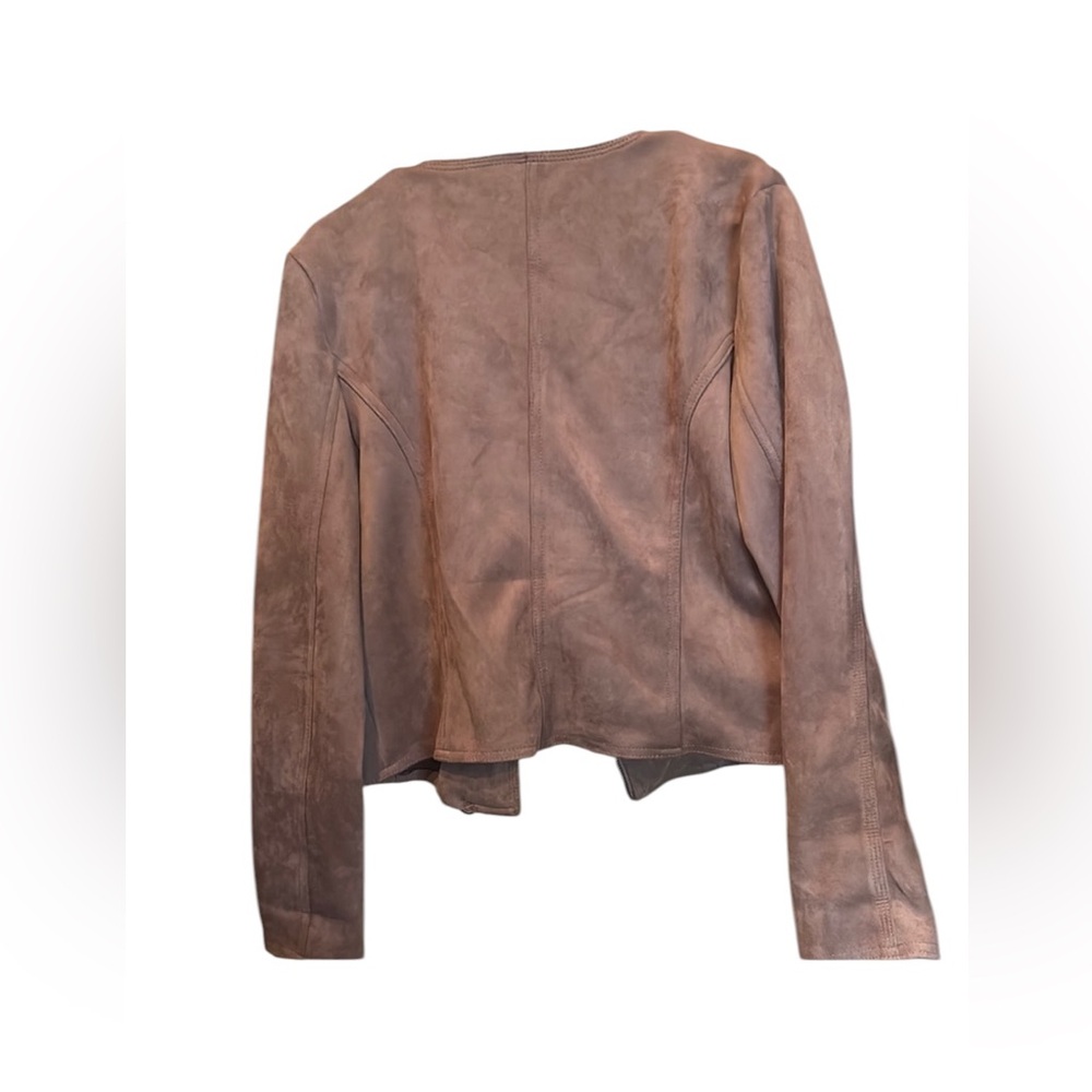 Haute Monde Tan Leather Jacket XL Excellent preloved condition soft - Picture 7 of 7